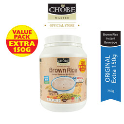 CHOBE MASTER Instant Brown Rice Drink - Original No Added Sugar (750g) with Extra 150g